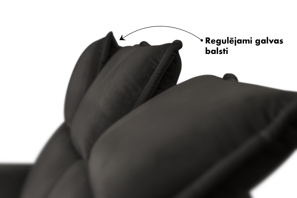 DALLAS Lux Gray galerijas bilde