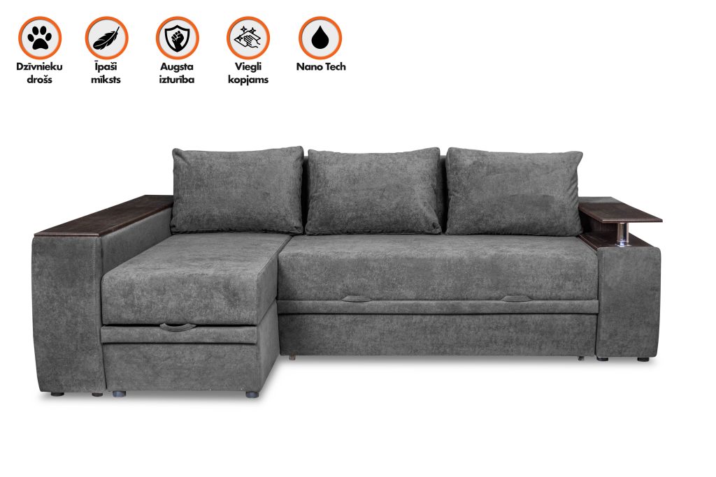 DENVER Soft Gray galerijas bilde