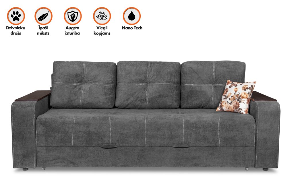 KANSAS Soft gray galerijas bilde