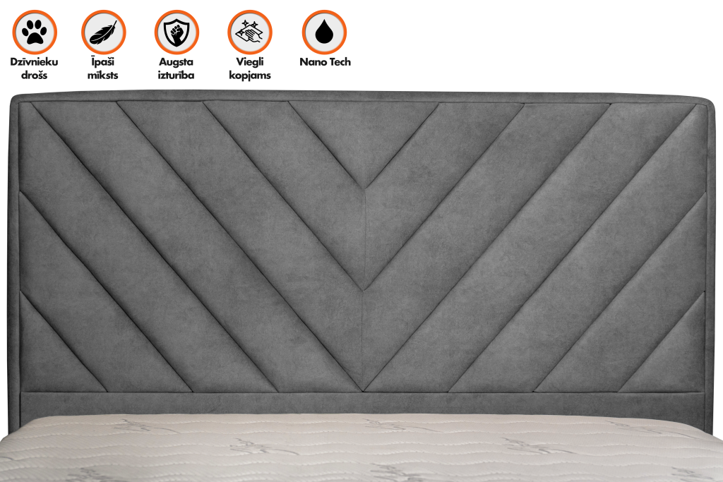 MICHELLE Lux Gray galerijas bilde