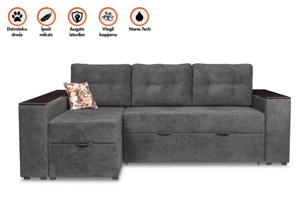 NEVADA Soft Gray galerijas bilde