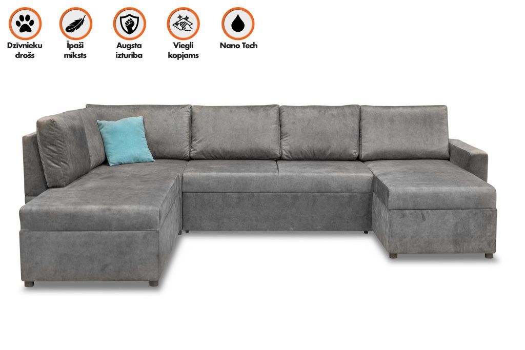 NEW YORK Lux Gray galerijas bilde