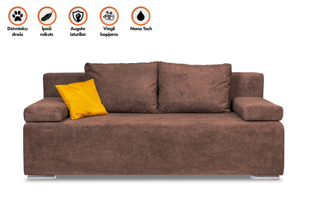 ORLANDO Soft Brown galerijas bilde