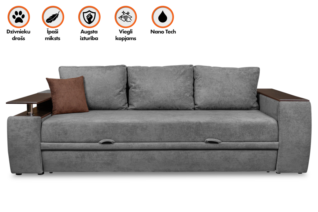 TAMPA Soft Gray galerijas bilde