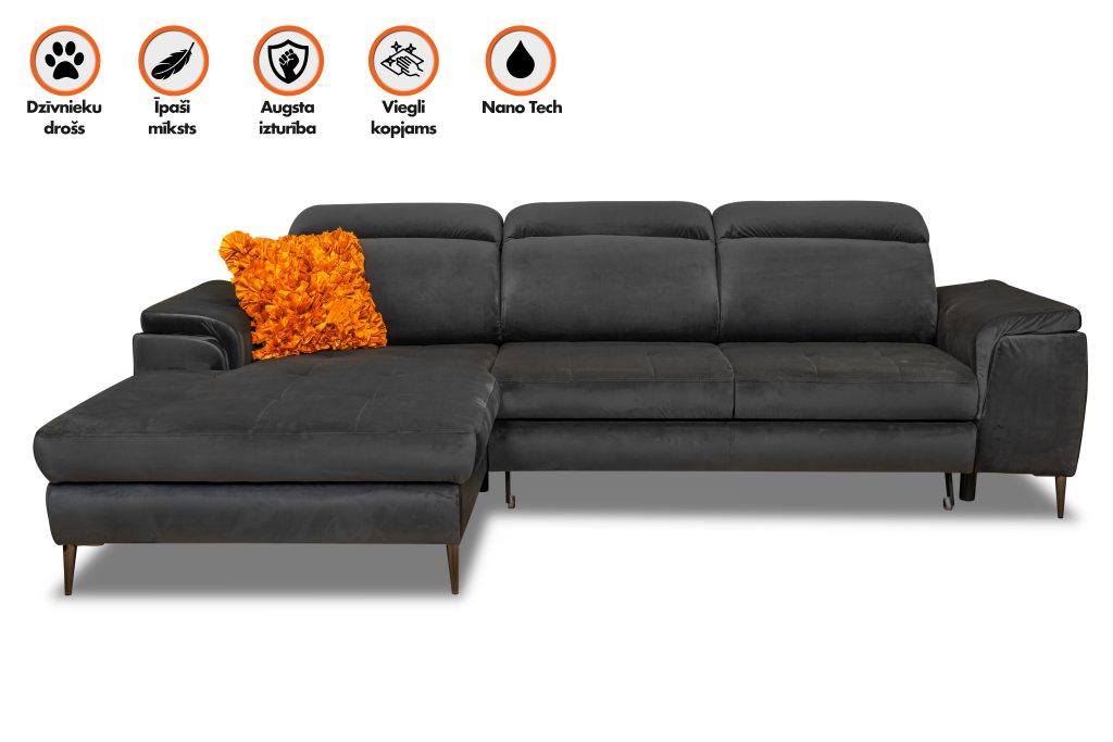 VALENCIA Lux Gray galerijas bilde