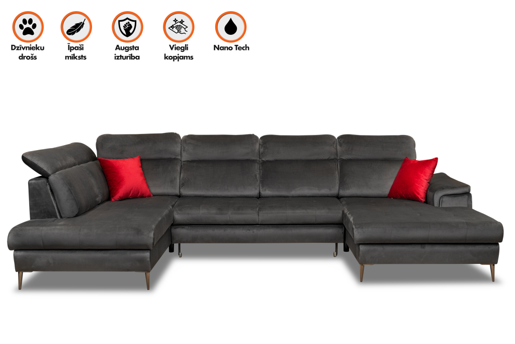 Valencia XL Lux Gray galerijas bilde